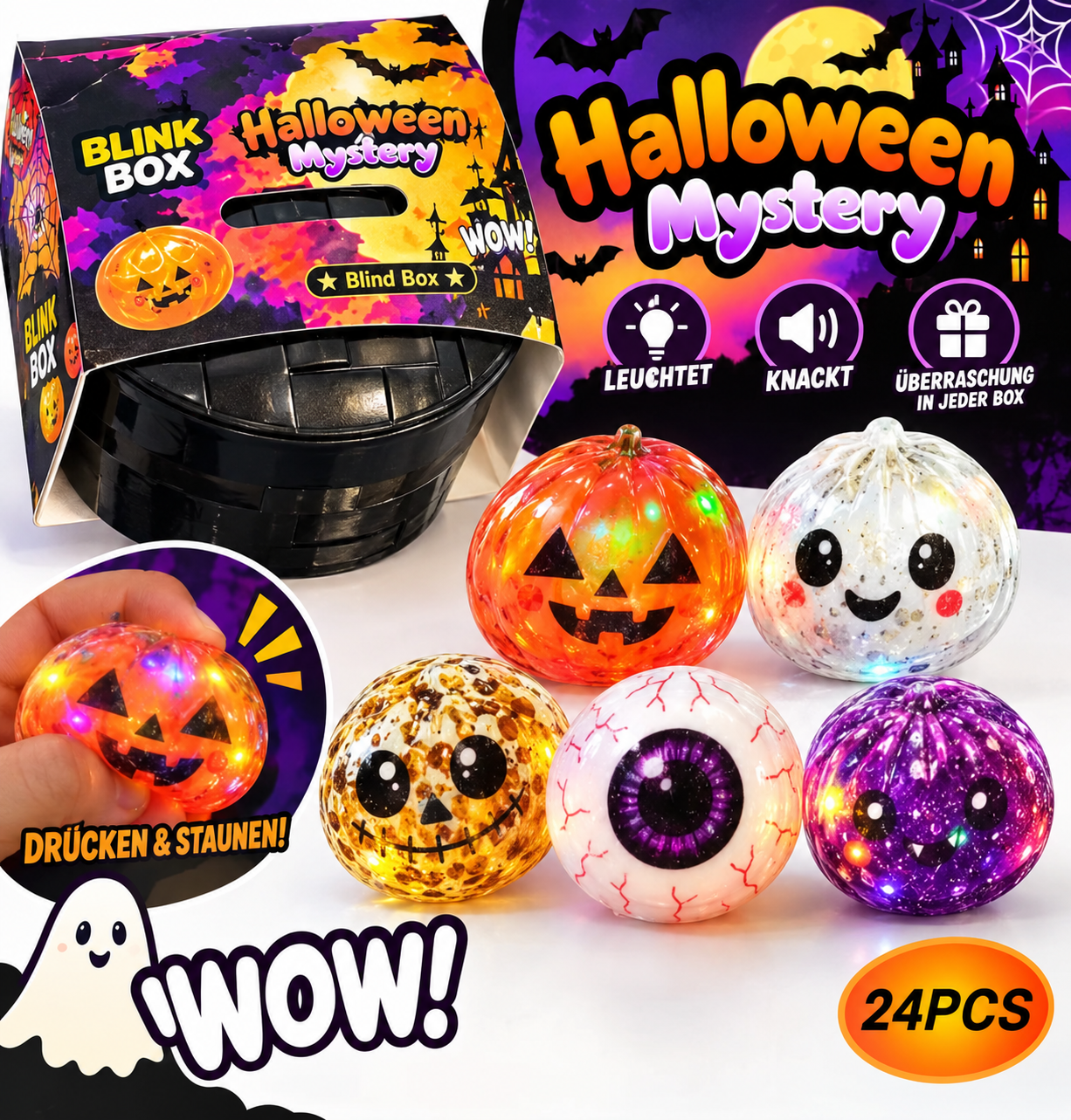 Halloween Squishy Dumpling ab 3 Jahre